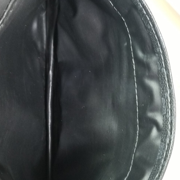 BAG BAZAAR VINTAGE WALLET IN BLK/ GREY - Picture 7 of 8